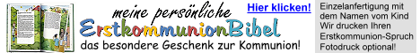 Persnliche Kinderbibel zur Erstkommunion